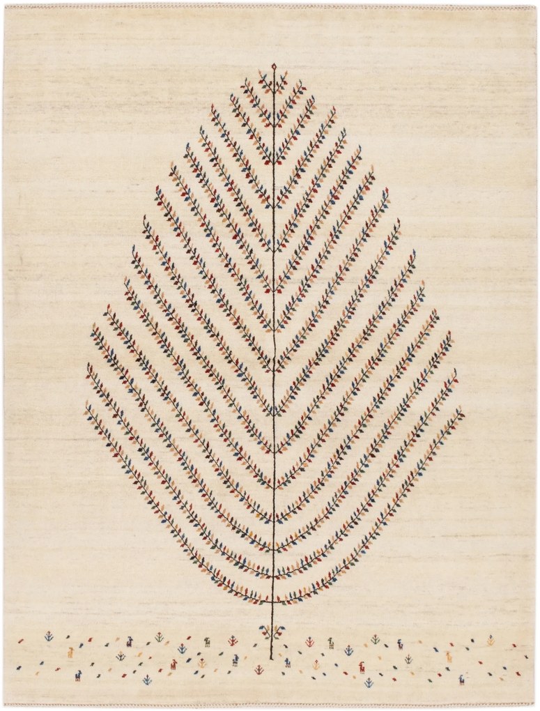 Loribaft Tappeto persiano 200x150 Beige (Iran) Annodato A Mano