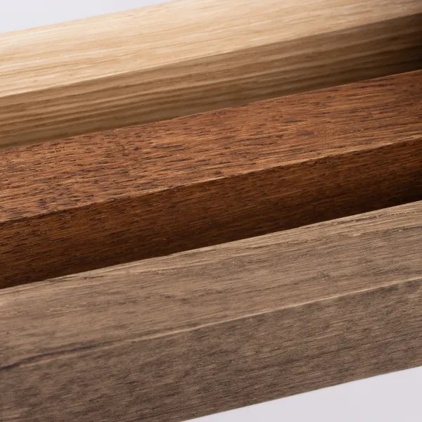 Brilagi-Illuminazione a LED per specchi da bagno WOODY MIRROR LED/12W/230V IP44 quercia/nero