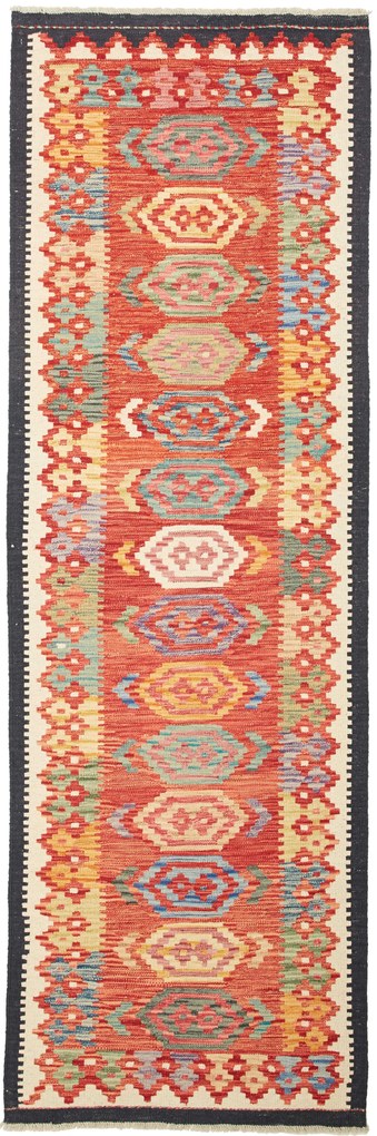 Kilim Tappeto 80 x 250 (Pakistan) Tessuto A Mano