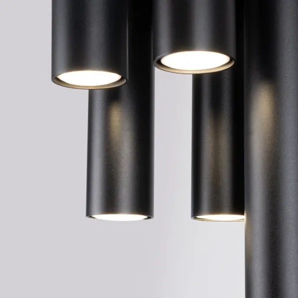 Sollux SL.1467 - Faretto LAGOS 5xGU10/10W/230V nero