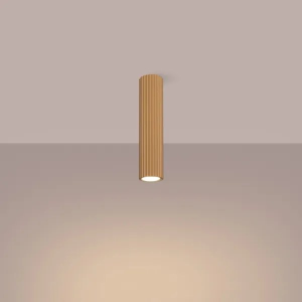 Sollux SL.1551 - Faretto KARBON 1xGU10/10W/230V 30 cm oro