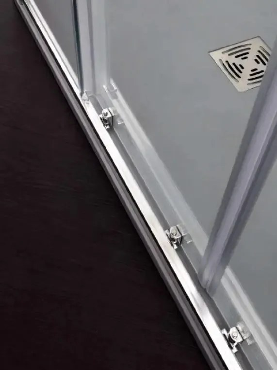 Box Doccia H200 Trasparente Anticalcare Apertura Scorrevole Centrale