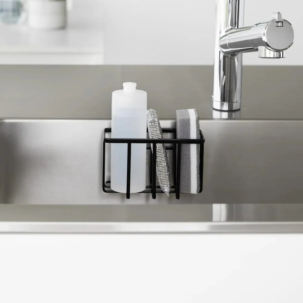 Supporto per detersivo senza foratura nero in metallo Film Hook – YAMAZAKI