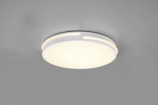 Plafoniera tacoma led con telecomando bordo bianco r62241131