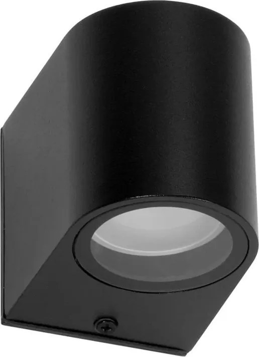 Applique da Esterno Monodirezione IP65 GU10 Stondata - Nero