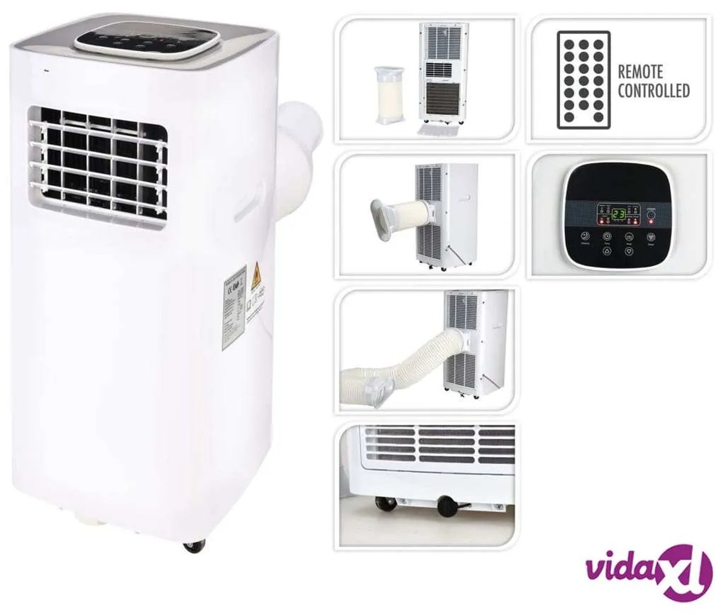 Excellent Electrics Climatizzatore 1500 W con Telecomando Bianco