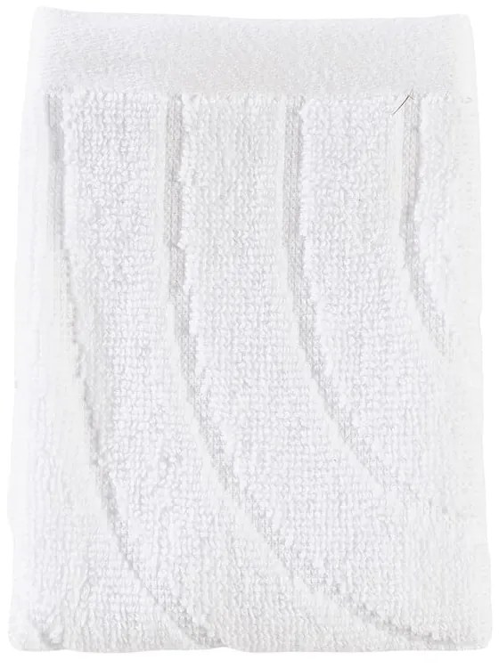 Asciugamano tipo terry bianco in cotone 30x30 cm Time – Zone