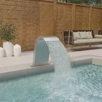 Fontana per Piscina 50x30x60 cm in Acciaio Inox 304 cod mxl 68740