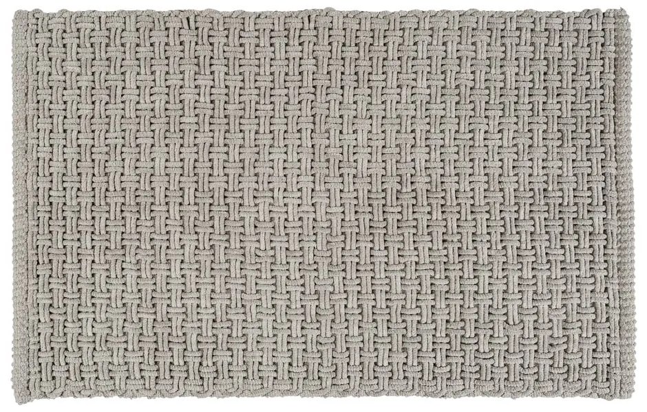 Tappetino per il bagno grigio in tessuto 50x80 cm Ecoli – Wenko