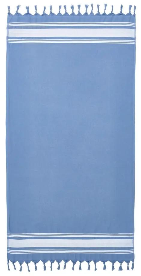 Telo mare blu 150x75 cm Hammam - Catherine Lansfield