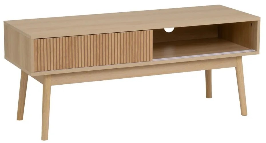 Mobile TV di colore naturale 115x48x40 cm Naroa – Casa Selección