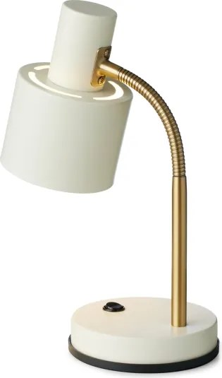 Halo Design 746910 - Lampada da tavolo VOGUE 1xE27/40W/230V crema/ottone