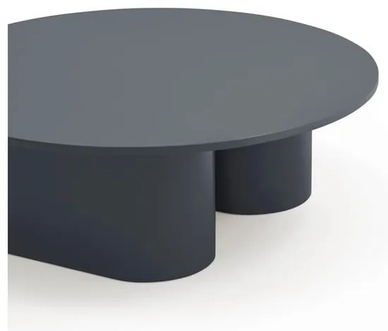 Tavolino da salotto color antracite 110x111 cm Totem – Teulat