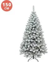 Albero Natale innevato 150 cm Alpino