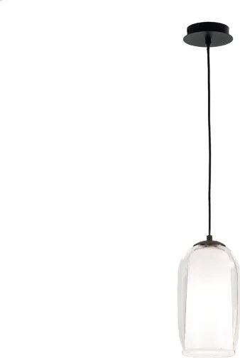 Lampada sospensione D15 cm - vetro soffiato Trasparente BONNIE MOD3