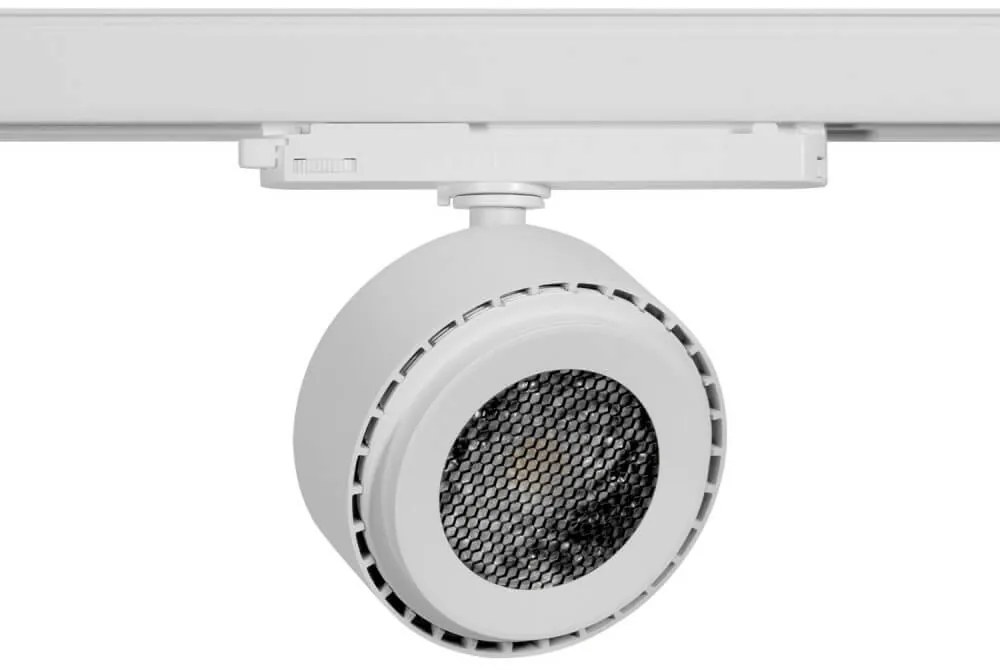 Faro LED 34W, Trifase, Regolabile 15°-60° Bianco con driver Philips Colore Bianco Variabile CCT