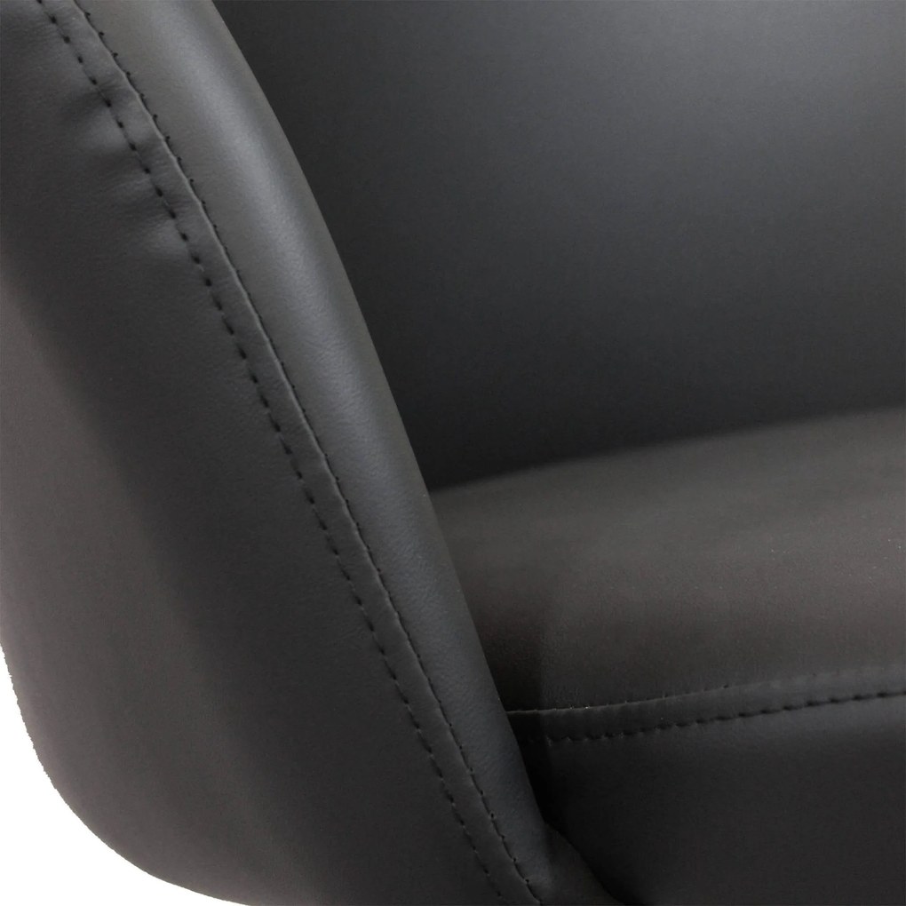 PRINCE - poltrona imbottita per sala da pranzo in ecopelle