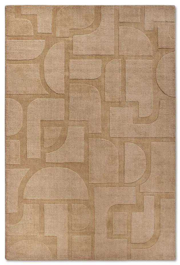 Tappeto beige in lana tessuto a mano 80x150 cm Alexis - Villeroy&amp;Boch