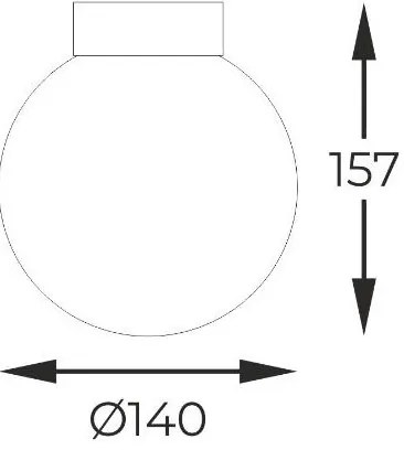 Zuma Line C0574-01D-F7AA - Plafoniera ARCTURUS 1xG9/4W/230V oro