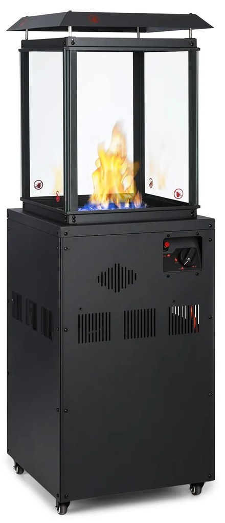 blumfeldt Flagranti, Stufa a Gas, Bombola fino a 11kg, Acciaio Inox, 8kW