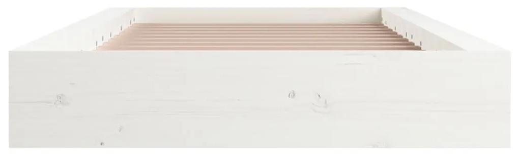 Giroletto bianco 140x190 cm in legno massello
