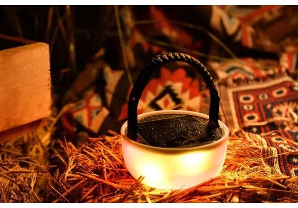 Immax 08493L - Lampada portatile a LED RGB ricaricabile a energia solare LED/10W/5V 3600 mAh IP65