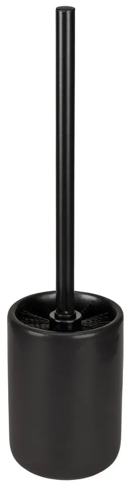 Scopino WC nero opaco in ceramica Olinda – Allstar