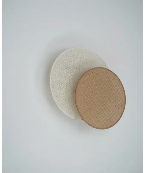 Brilagi - Applique CIRCLES 1xE27/15W/230V 35x32 cm beige/color crema