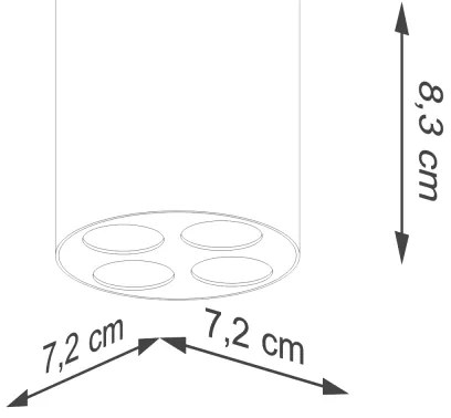 Sollux SL.1210 - Faretto LED ZOE LED/9W/230V nero