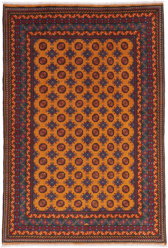 Afghan Tappeto 290x190 (Afghanistan) Annodato A Mano