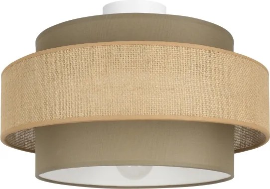 Brilagi - Plafoniera RESNA 1xE27/60W/230V Ø 40 cm marrone/beige