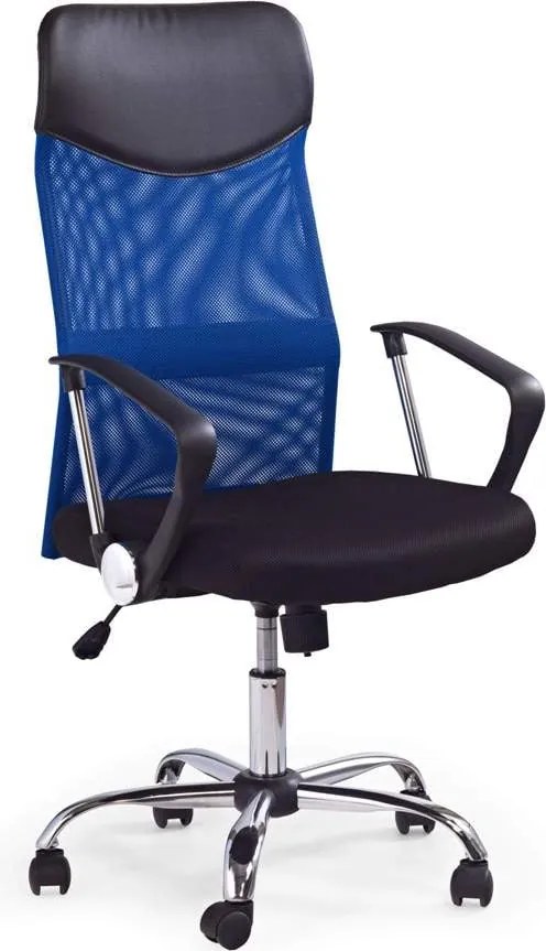 Sedia da ufficio Vire in nero blu