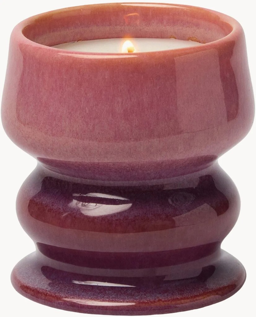Candela profumata in ceramica Melt Ombre (fico selvatico & cedro)