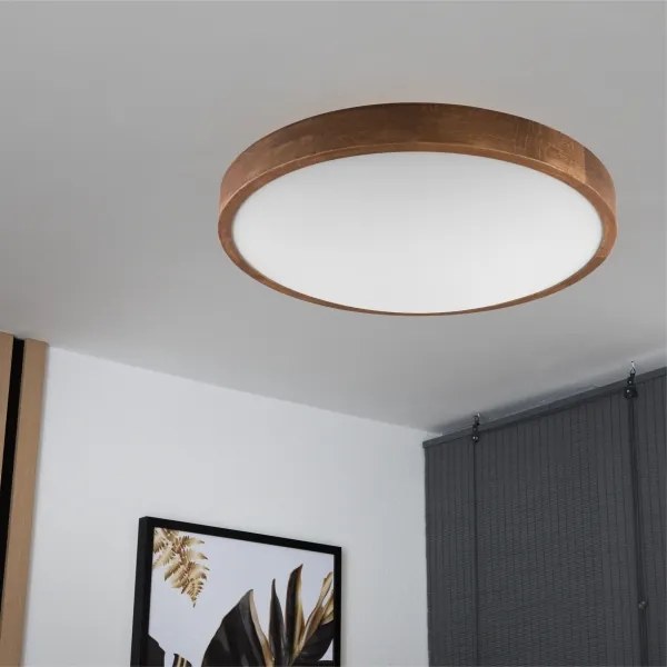 Brilagi - Lampada LED da soffitto CARVALHO SLIM 3xE27/60W/230V ciliegio 47 cm