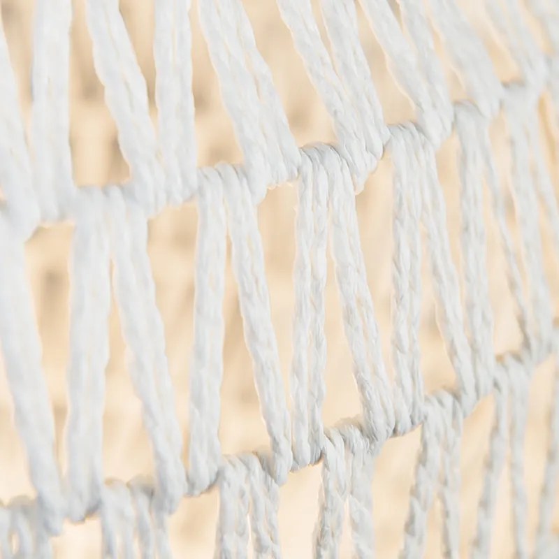 Lampada a sospensione retrò bianca 40 cm - Lina Ball 40