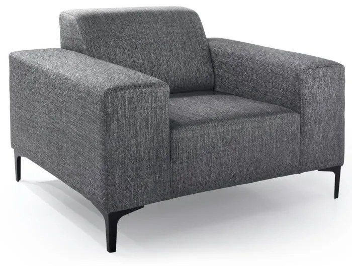 Poltrona grigio scuro Diva - Scandic