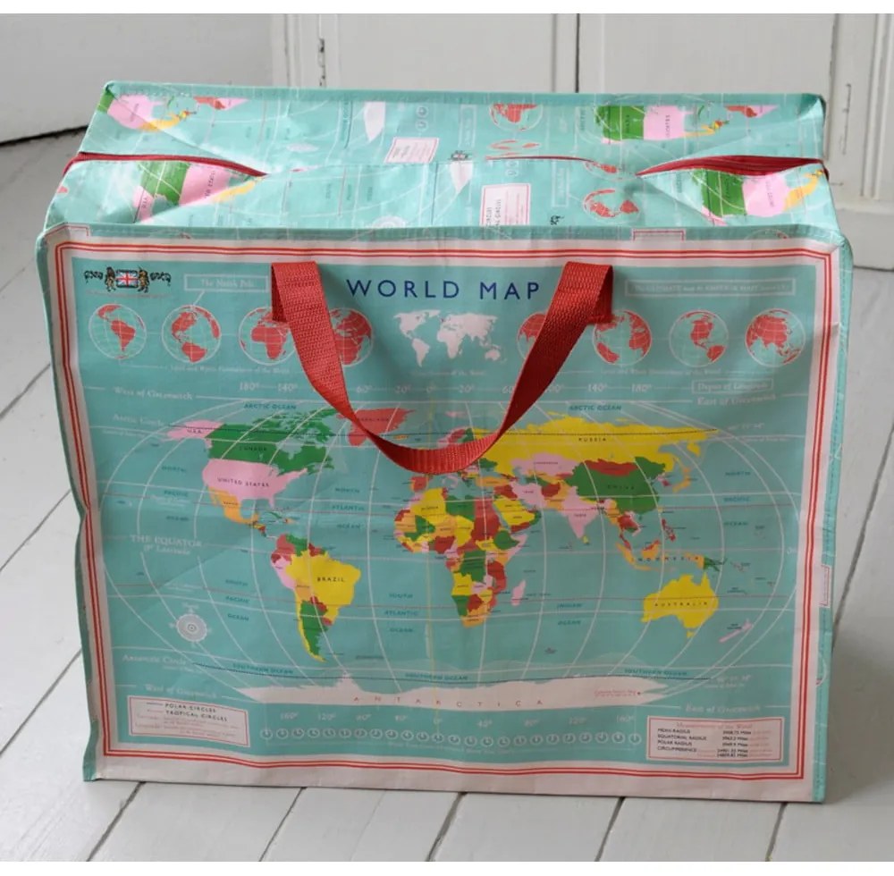 Borsa della spesa World Map - Rex London
