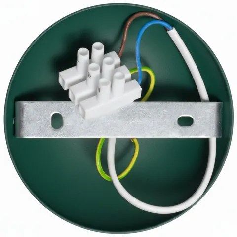 Brilagi - LED Lampadario a plafone FLAMENGO 1xE27/60W/230V verde