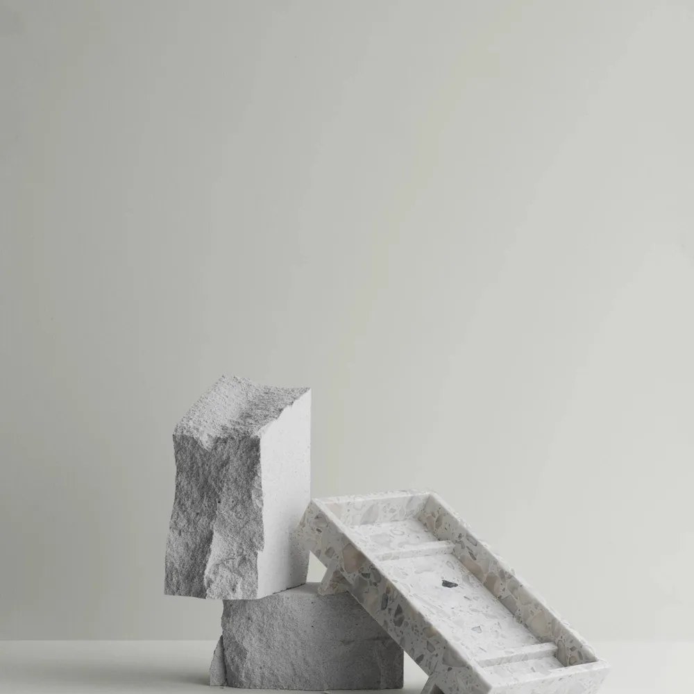 Vassoio decorativo in marmo 30x18 cm Abento - Blomus