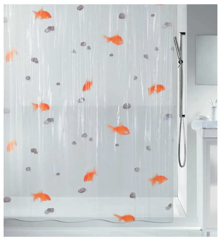 Tenda per doccia 180x200 cm Goldfish – Spirella