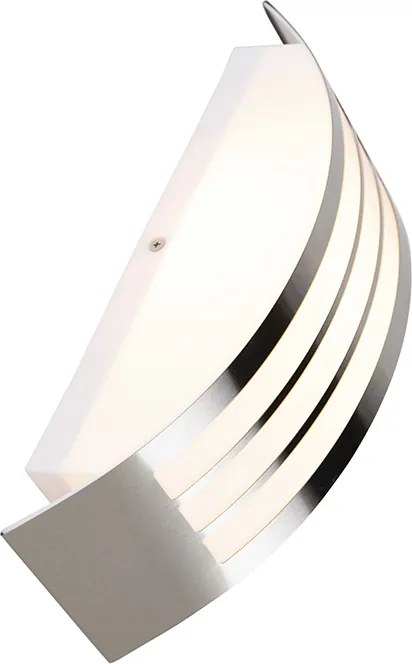 Lampada da parete moderna acciaio inox IP44 - Sapphire Deluxe