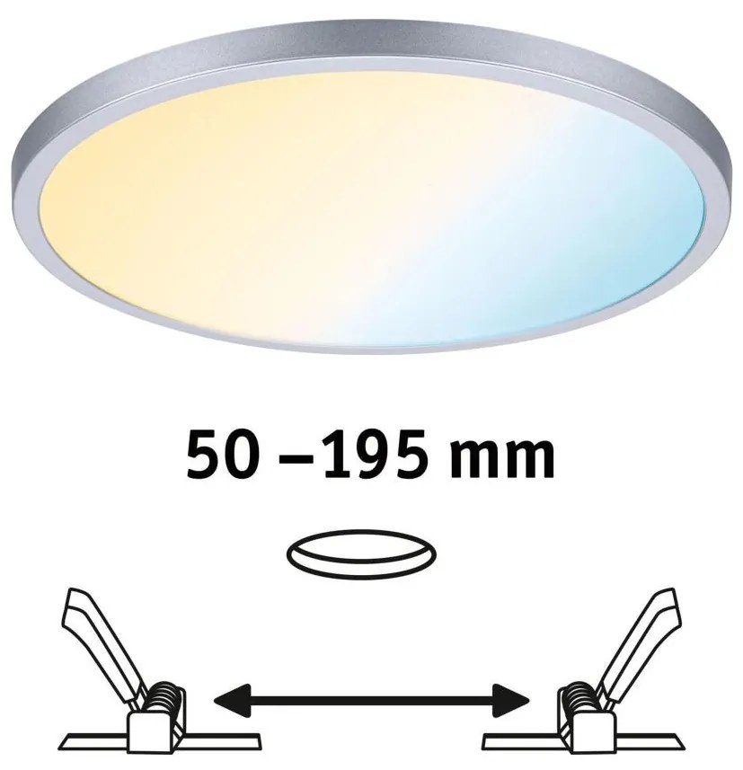 Paulmann 93046 - LED/16W IP44 Plafoniera incassata AREO 230V per bagno