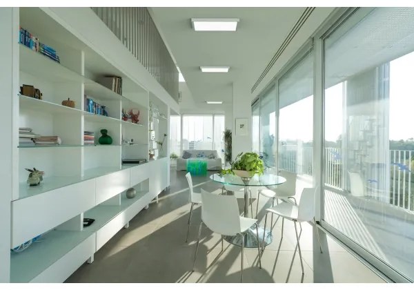 APLED - LED Surface-mounted panel QUADRA LED/40W/230V 4000K 60x60cm IP41