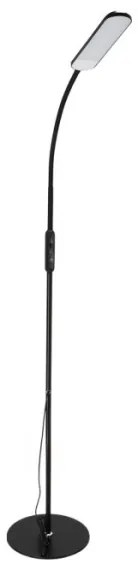 Lampada da terra dimmerabile a LED TEILO LED/10W/230V 3000/4000/6500K nero + +TC