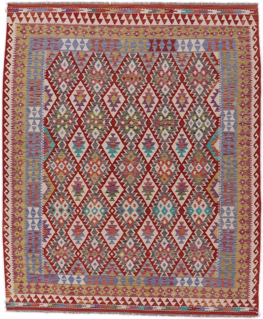 Kilim Tappeto orientale 200x250 (Afghanistan) Tessuto A Mano