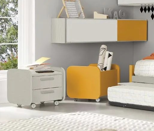 Cestone con ruote linea Airone disponibile in 3 misure