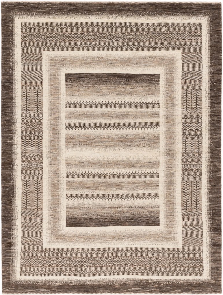 Loribaft Tappeto 180 x 230 Beige (Iran) Annodato A Mano