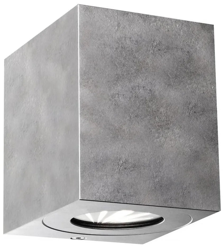 Nordlux - Applique da esterno LED CANTO 2xLED/6W/230V IP44 argento