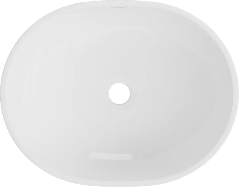 Mexen Viki lavandino da appoggio 48 x 35 cm, bianco - 21054800