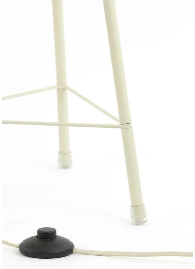 Lampada da terra beige (altezza 132 cm) Plumeria - Light &amp; Living